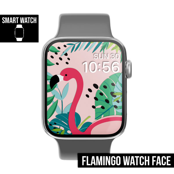 WATCH FACE | Flamingo - Smart Watch Face Wallpaper